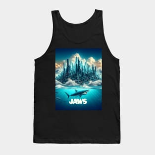 Unleash Oceanic Dread: Dive into Shark-Inspired Thrills with our Jaws-Inspired Collection! Tank Top